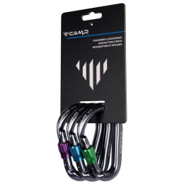 Набір карабінів Camp Nimbus Lock 3 Pack сірий