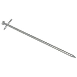 Набір кілочків Bo-Camp Rock peg - Tarzan 17cm 10x срібний