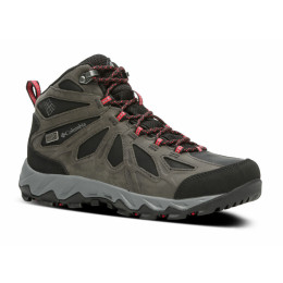 Жіночі черевики Columbia Lincoln Pass™ Mid Ltr Outdry™ чорний/червоний Black, Red Came