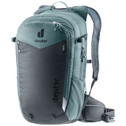 Велосипедний рюкзак Deuter Compact 14+3 сірий/зелений graphite-shale