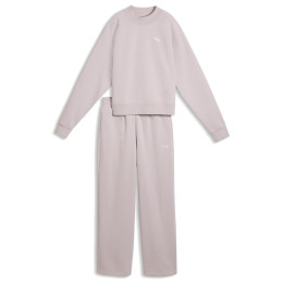 Tepláková souprava Puma Loungewear Standard Sweat Suitt FL рожевий Misty Pink