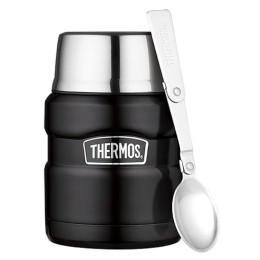 Termoska na jídlo Thermos Style 470 ml černá Matně černá