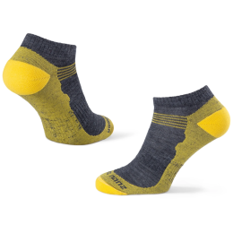 Шкарпетки Zulu Merino Summer сірий/жовтий grey/yellow