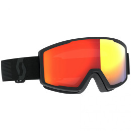Лижна маска Scott Factor Pro чорний/сірий mineral black/enhancer red chrome