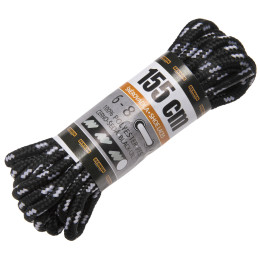 Tkaničky do bot Bennon Laces Black-Grey Box 155 cm