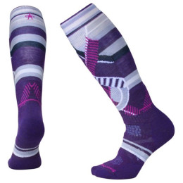 Dámské podkolenky Smartwool Phd Ski Medium Pattern Women`s fialová mountain purple