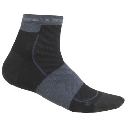 Жіночі шкарпетки Icebreaker Women Merino Run+ Ultralight Mini чорний Black/Graphite