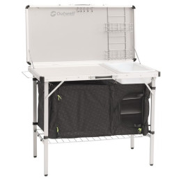 Кухня Outwell Drayton Kitchen Table чорний/білий