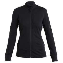 Жіноча функціональна толстовка Icebreaker Women Merino 260 Quantum IV LS Zip чорний Black