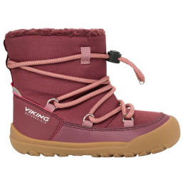Дитячі зимові черевики Viking Outdoor Footwear Birch Barefoot Warm WP Pull-on Wine