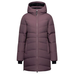 Жіноча гірськолижна куртка Dare 2b Glacier Long Jacket темно-червоний Huckleberry