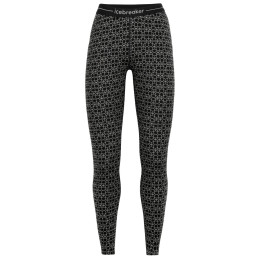 Жіночі легінси Icebreaker 250 Vertex Leggings Alpine Geo чорний/білий