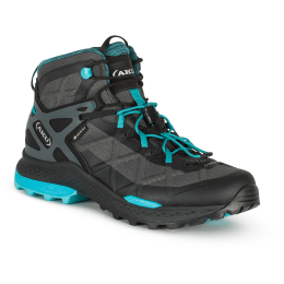 Жіночі черевики Aku Rocket Mid Gtx W'S чорний/синій BLACK/TURQUOISE