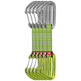 Expresky Ocún HAWK QD wire PA 16mm, 10cm 5-pack zelená green