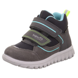 Дитячі черевики Superfit Sport7 Mini Grau/Gelb сірий Grau/Gelb
