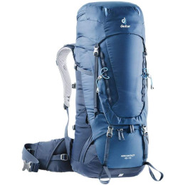 Batoh Deuter Aircontact 45+10 modrá midnight-navy