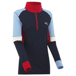 Жіноча функціональна футболка Kari Traa Yndling H/Z синій/червоний naval