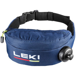Поясна сумка для бігу Leki Drinkbelt Thermo Compact синій dark denim-poppy red-dawn blue