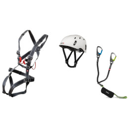 Ferratový set Ocún Via Ferrata Bodyquard Pail set černá