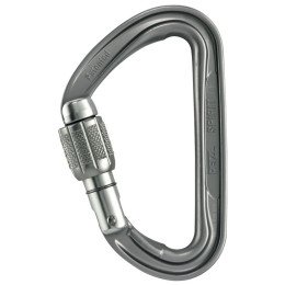 Karabina Petzl Spirit Screw Lock šedá