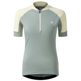 Жіноча велофутболка Dare 2b Flutter Jersey зелений/жовтий GlacGr/WxYlw