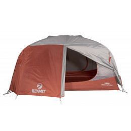 Намет Klymit Cross Canyon 3 (2020) червоний/сірий Red/Gray