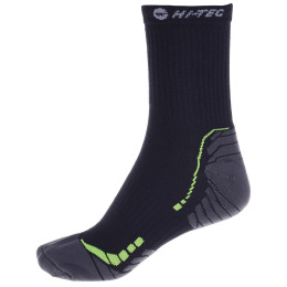 Шкарпетки Hi-Tec Ranas чорний Black/DarkGrey/AppleGreen