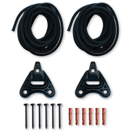 Кріплення для гамака La Siesta Uchycení sítě Home Rope чорний Black