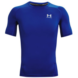 Чоловіча функціональна футболка Under Armour HG Armour Comp SS блакитний Royal / / White