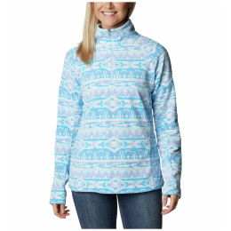 Жіноча толстовка Columbia Glacial™ IV Print 1/2 Zip блакитний