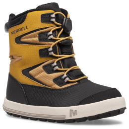Дитячі чобітки Merrell Snow Bank 3.0 Wtpf černá/hnědá