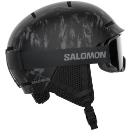 Дитячі гірськолижний шолом Salomon Player Combo чорний Black Tie&dye