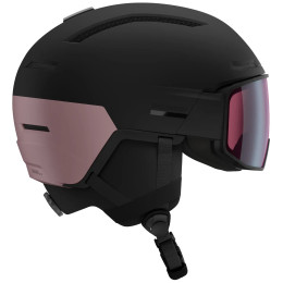 Гірськолижний шолом Salomon Driver Pro Sigma Mips чорний/рожевий Black / Dawn Pink