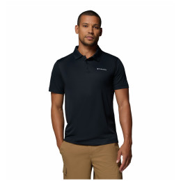 Чоловіча футболка Columbia Zero Rules™ Light Polo чорний Black