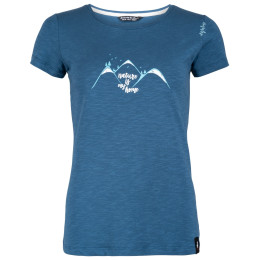 Жіноча футболка Chillaz Gandia Nature Is Home синій Darkblue