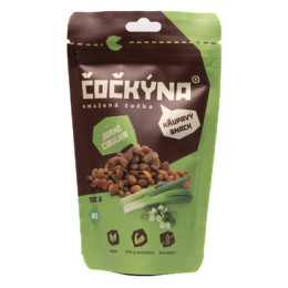 Їжа для подорожей Čočkýna Смажена сочевиця з зеленою цибулею BIO (100 г)