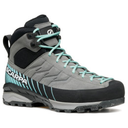 Жіночі трекінгові черевики до щиколотки Scarpa Mescalito Trk 2 Gtx Wmn сірий/синій Midgray - Aqua