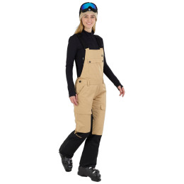 Жіночі лижні штани Fundango Sakura ECO Bib Pants жовтий gold