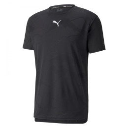 Чоловіча футболка Puma Train Vent SS Tee чорний