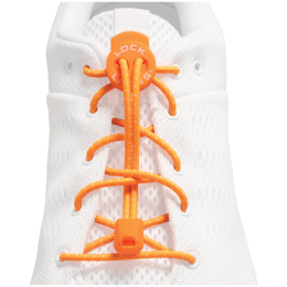 Шнурки для взуття Lock Laces Original помаранчевий Orange