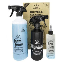 Набір для чищення Peaty´s Gift Pack - Wash Degrease Lubricate чорний/синій