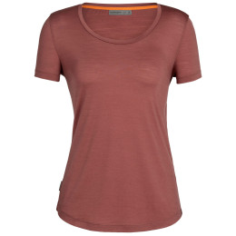 Жіноча футболка Icebreaker Women Sphere II SS Scoop Tee червоний