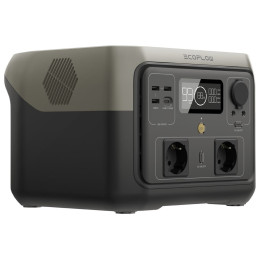 Зарядна станція EcoFlow River 2 Max чорний/сірий