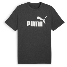 Чоловіча футболка Puma Ess No. 1 Logo Heather Tee сірий Dark Gray Heather