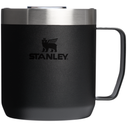 Термокружка Stanley Stay-Hot Camp Mug 350 ml чорний Black 2.0