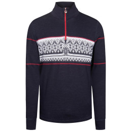 Чоловічий светр Dale of Norway Moritz Masc Basic Sweater синій/білий Navy White Raspberry