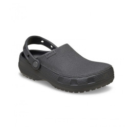 Шльопанці чоловічі Crocs Classic Crafted Clog сірий Black Sand