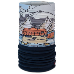 Дитячий багатофункціональний шарф Buff Polar Youth кольоровий blue