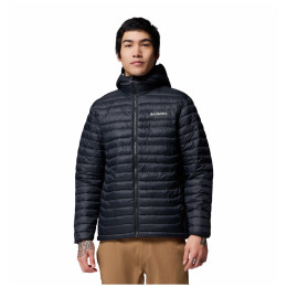 Чоловіча куртка Columbia Powder Pass™ Hooded Jacket чорний Black