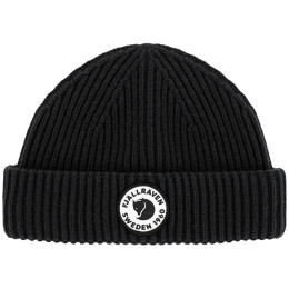 Зимова шапка Fjällräven 1960 Lite Logo Hat чорний Black